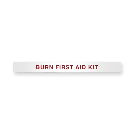 AEK Magnetic Cabinet Label Burn First Aid Kit EN9469